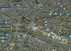 sensors all over London.Datacities.