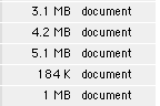size of file